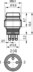 Габариты CP S401
